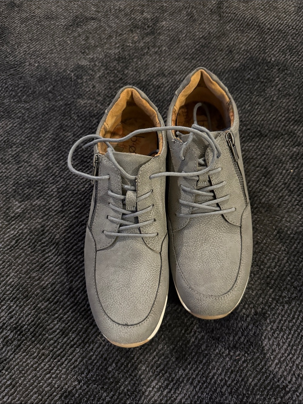 Womens BOC Casual Lace-Up Shoes in Gray, size 9
